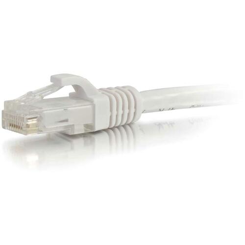 C2G 25ft Cat6 Unshielded Ethernet Cable - Cat 6 Network Patch Cable - White 27165