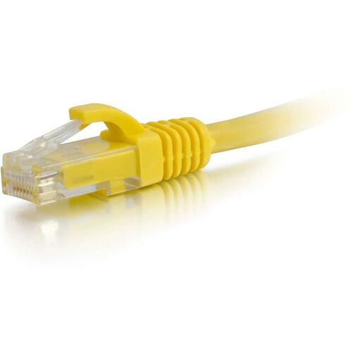 C2G 7ft Cat6 Unshielded Ethernet Cable - Cat 6 Network Patch Cable - Yellow 27192