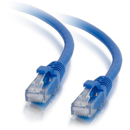 C2G 10ft Cat5e Unshielded Ethernet Cable - Cat 5e Network Patch Cable - BLU 15200