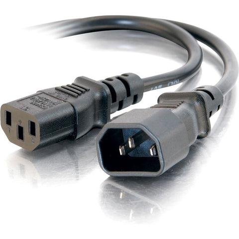 C2G 6ft 18 AWG Computer Power Extension Cord (IEC320C14 to IEC320C13) 03141