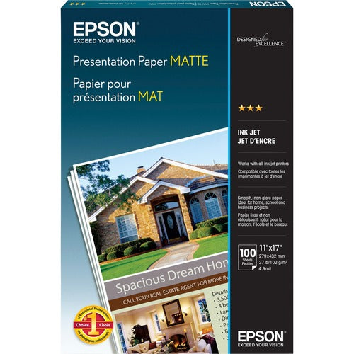 Epson Matte Inkjet Presentation Paper S041070