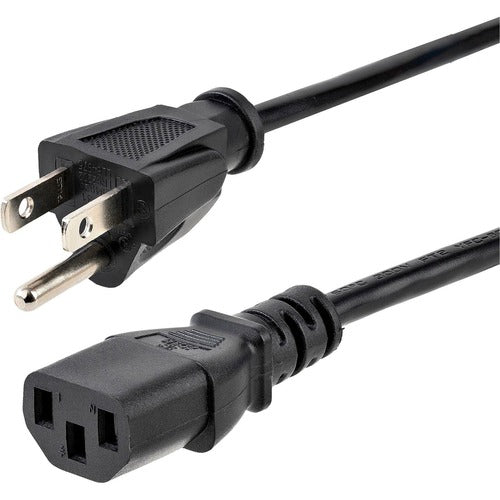 StarTech.com 6ft Computer Power Cord NEMA5-15P to C13 PXT101