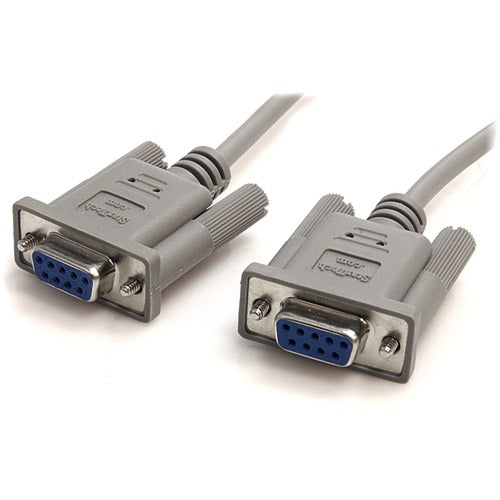 StarTech.com Serial Null Modem Cable SCNM9FF