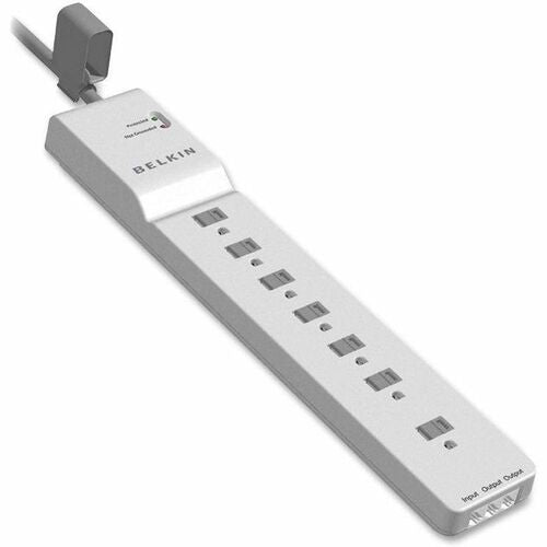 Belkin 7 Outlet Home/Office Surge Protector extended cord BE107200-12