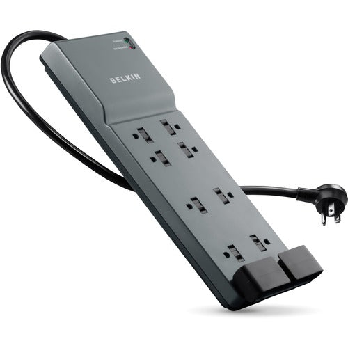 Belkin 8 Outlet Home/Office Surge Protector with telephone protection BE108200-06