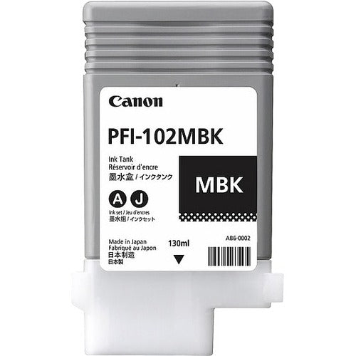 Canon LUCIA Matte Black Ink Tank For IPF 500, 600 and 700 Printers 0894B001