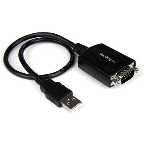 StarTech.com 1 ft USB to Serial Adapter Cable w/ COM Retention ICUSB232PRO