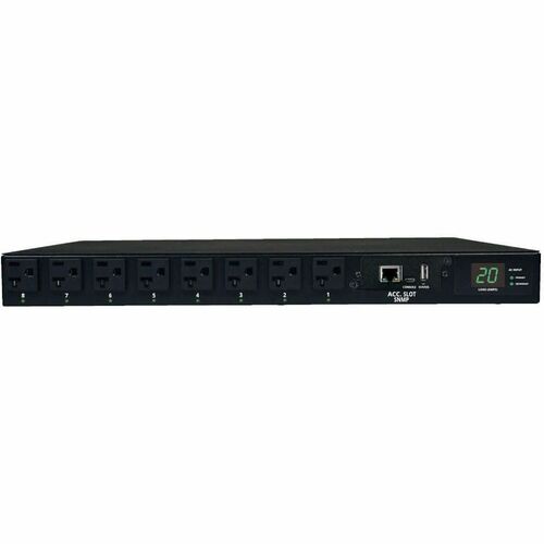 Tripp Lite by Eaton PDUMH20ATNET PDU Switched ATS 120V 20A 16 Outlet PDUMH20ATNET