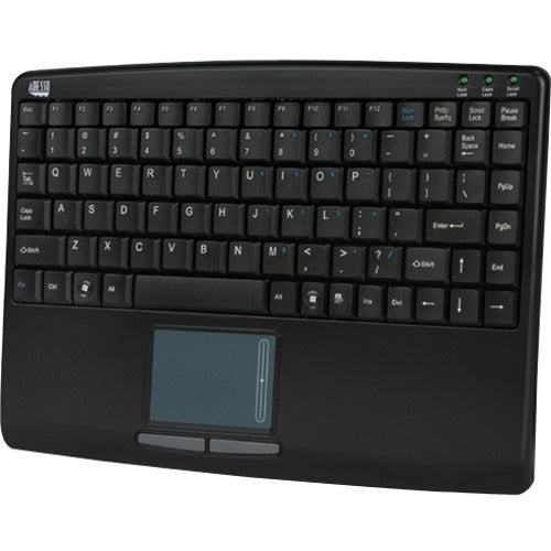 Adesso Mini Touchpad Keyboard (Black, USB) AKB-410UB