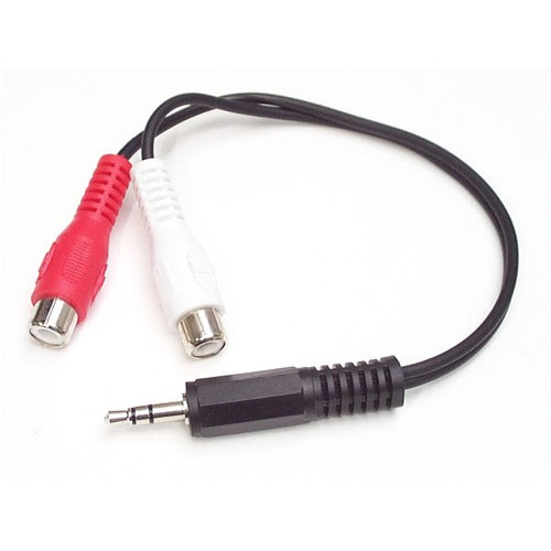 StarTech.com 6in Stereo Audio Cable 3.5mm to 2x RCA MUMFRCA