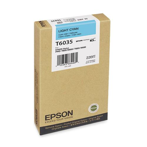 Epson Light Cyan Ink Cartridge T603500