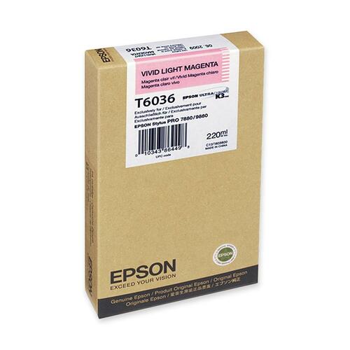 Epson Vivid Light Magenta Ink Cartridge T603600