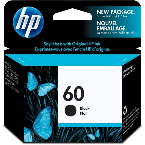 HP 60 Black Ink Cartridge CC640WN#140