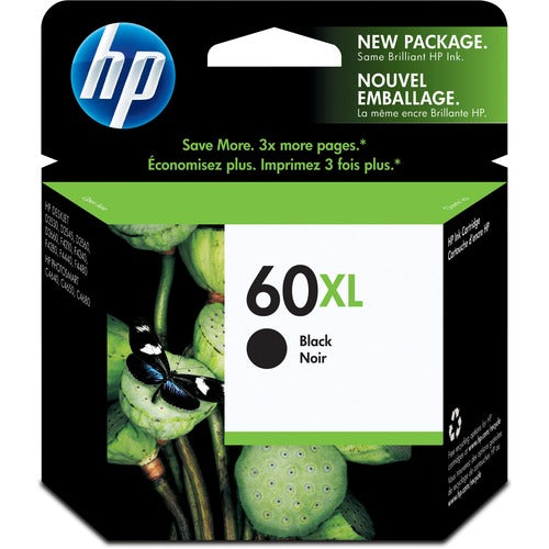 HP 60XL Black Ink Cartridge CC641WN#140