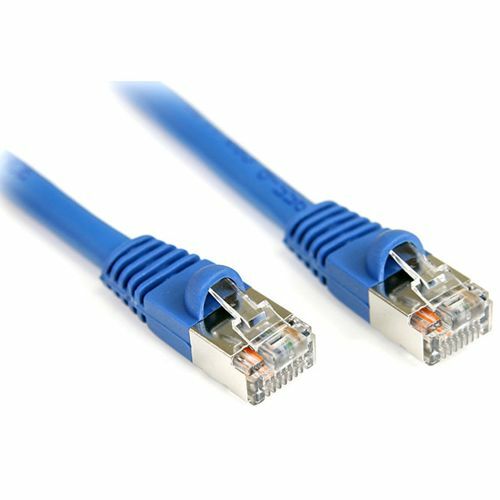 StarTech.com 3 ft Blue Shielded Snagless Cat5e Patch Cable S45PATCH3BL