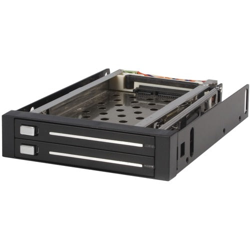 StarTech.com 2 Drive 2.5in Trayless Hot Swap SATA Mobile Rack Backplane HSB220SAT25B