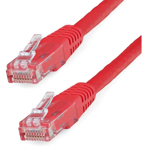 StarTech.com 6ft Red Cat6 UTP Patch Cable ETL Verified C6PATCH6RD