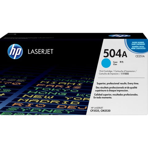 HP 504A (CE251A) Toner Cartridge CE251A