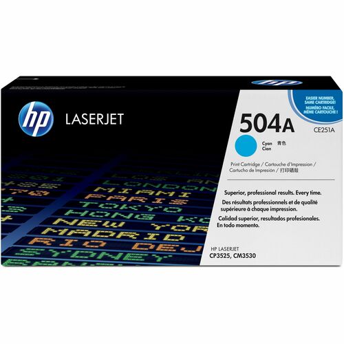 HP 504A (CE251A) Toner Cartridge CE251A