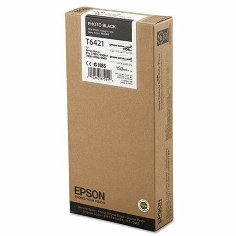 Epson UltraChrome HDR Photo Black Ink Cartridge T642100