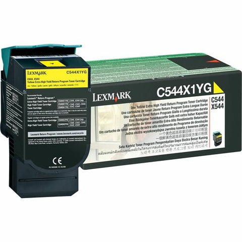 Lexmark C544X Series Toner Cartridges C544X1YG