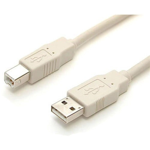 StarTech.com 6 ft Beige A to B USB Cable - M/M USBFAB_6