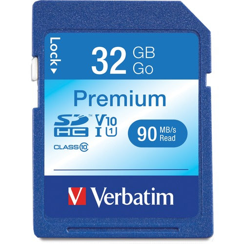 Verbatim Premium SDHC Memory Card 96871