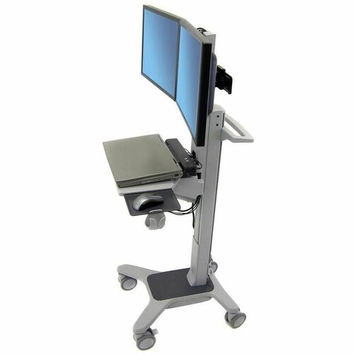 Ergotron Neo-Flex Dual WideView WorkSpace Dual Monitor Cart 24-194-055