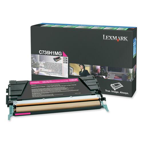 Lexmark C736H1 Series Toner Cartridges C736H1MG