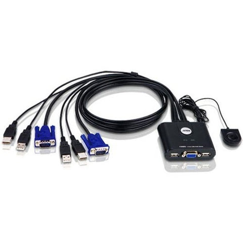 ATEN CS22U 2-Port USB KVM Switch CS22U