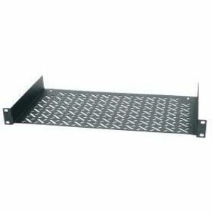 Middle Atlantic 1RU Mounting Rack Shelf - 10in Depth - 25 lbs Weight Capacity - Black UTR1