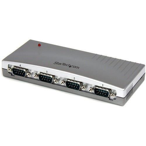 StarTech.com 4 Port USB to RS232 Serial DB9 Adapter Hub ICUSB2324