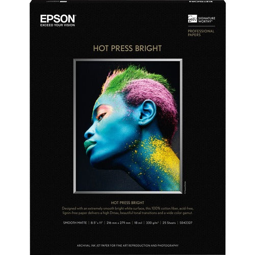 Epson Hot Press Bright Fine Art Paper S042327