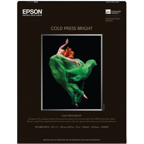 Epson Cold Press Bright Fine Art Paper S042307