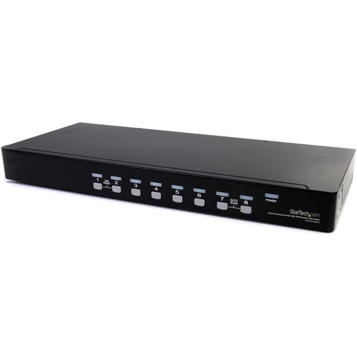 StarTech.com 8 Port Rack Mount USB VGA KVM Switch w/ Audio SV831DUSBAU