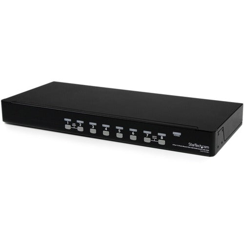 StarTech.com 8 Port 1U Rack Mount USB KVM Switch with OSD SV831DUSBU