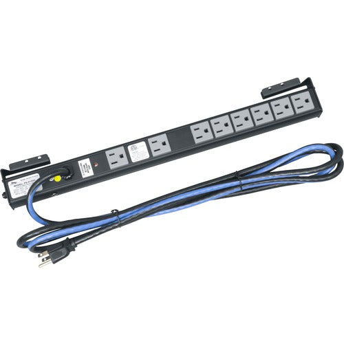 Middle Atlantic PD Series Slim High-Density 15 Amp Shelf Mounted Power Strip PD-815SC-PBSH