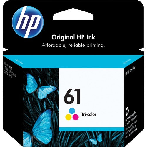 HP 61 Tri Color Ink Cartridge CH562WN#140