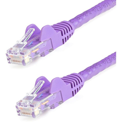 StarTech.com 15 ft Purple Snagless Cat6 UTP Patch Cable N6PATCH15PL