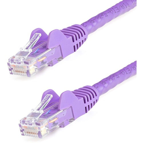 StarTech.com 3 ft Purple Snagless Cat6 UTP Patch Cable N6PATCH3PL