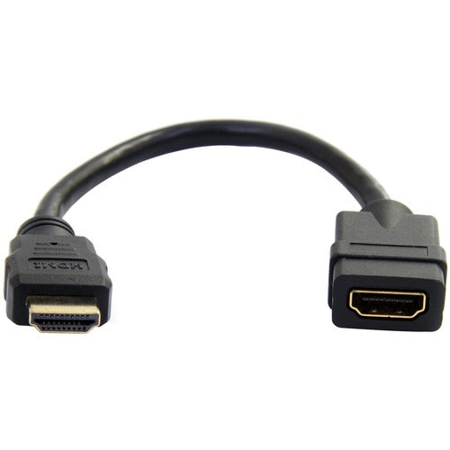 StarTech.com 6in High Speed HDMI&amp;reg; Port Saver Cable - M/F HDMIEXTAA6IN