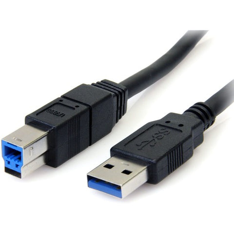 StarTech.com 6 ft Black SuperSpeed USB 3.0 Cable A to B - M/M USB3SAB6BK