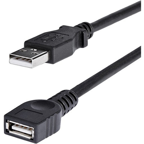 StarTech.com 6 ft Black USB 2.0 Extension Cable A to A - M/F USBEXTAA6BK