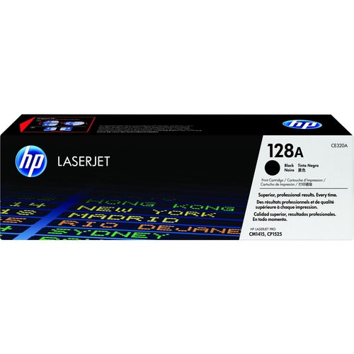 HP 128A (CE320A) Black Original LaserJet Toner Cartridge CE320A