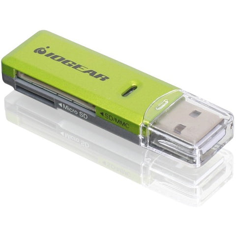 IOGEAR SD/MicroSD/MMC Card Reader/Writer GFR204SD