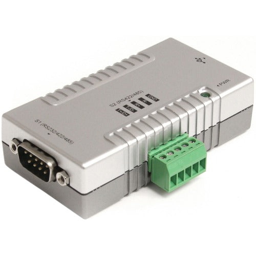 StarTech.com 2 Port USB to RS232 RS422 RS485 Serial Adapter with COM Retention ICUSB2324852