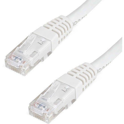 StarTech.com 10ft white Molded Cat6 UTP Patch Cable ETL Verified C6PATCH10WH