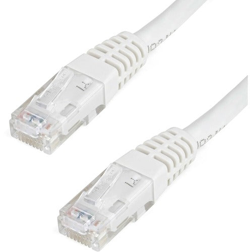 StarTech.com 20ft White Cat6 UTP Patch Cable ETL Verified C6PATCH20WH