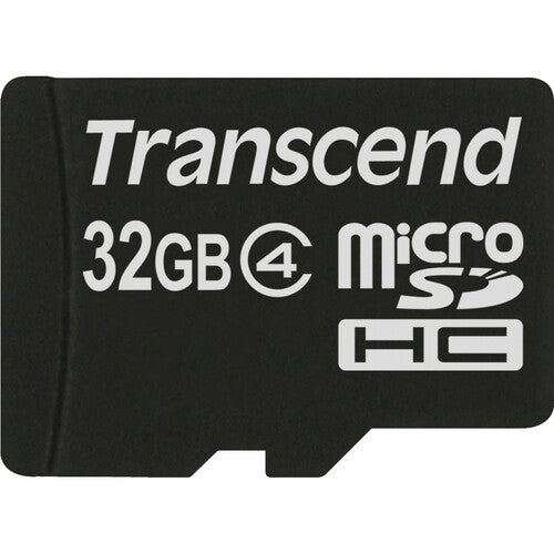 Transcend 32GB TS32GUSDC4 microSD High Capacity (microSDHC) Card TS32GUSDC4