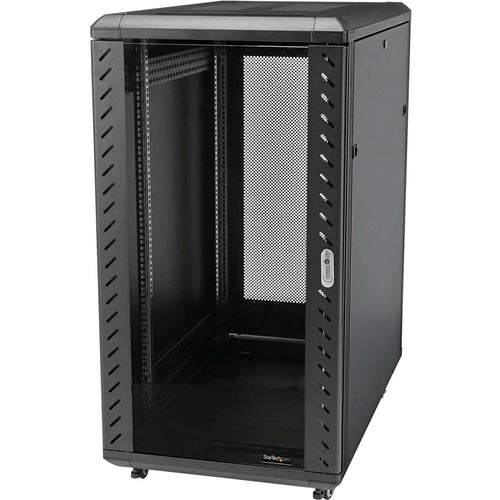 StarTech.com 25U 36in Knock-Down Server Rack Cabinet with Casters RK2536BKF